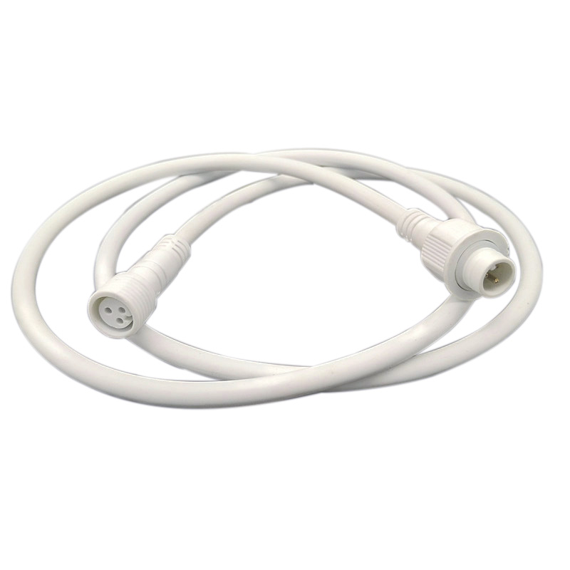 3PIN Waterproof Male And Female Plug Extension Wires Terminal No Welding Connector 3PIN Waterproof Male And Female Plug Extension Wires Terminal No Welding Connector